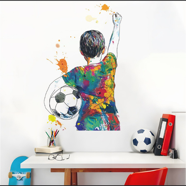 Soccer Sports Wall Art Wall Stickers For School, Office, Room Ect
