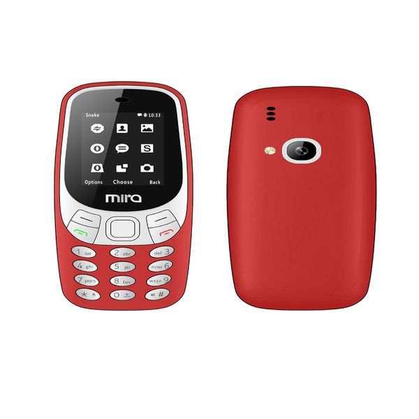 Mira Lunar 16GB Expandable Dual Sim - 2G Only - Red