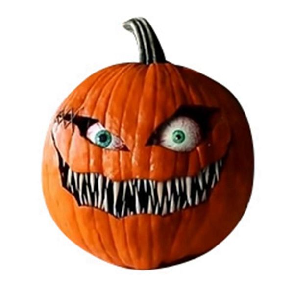 Slanted-Eyed Pumpkin Ornaments Resin Craft Decorations