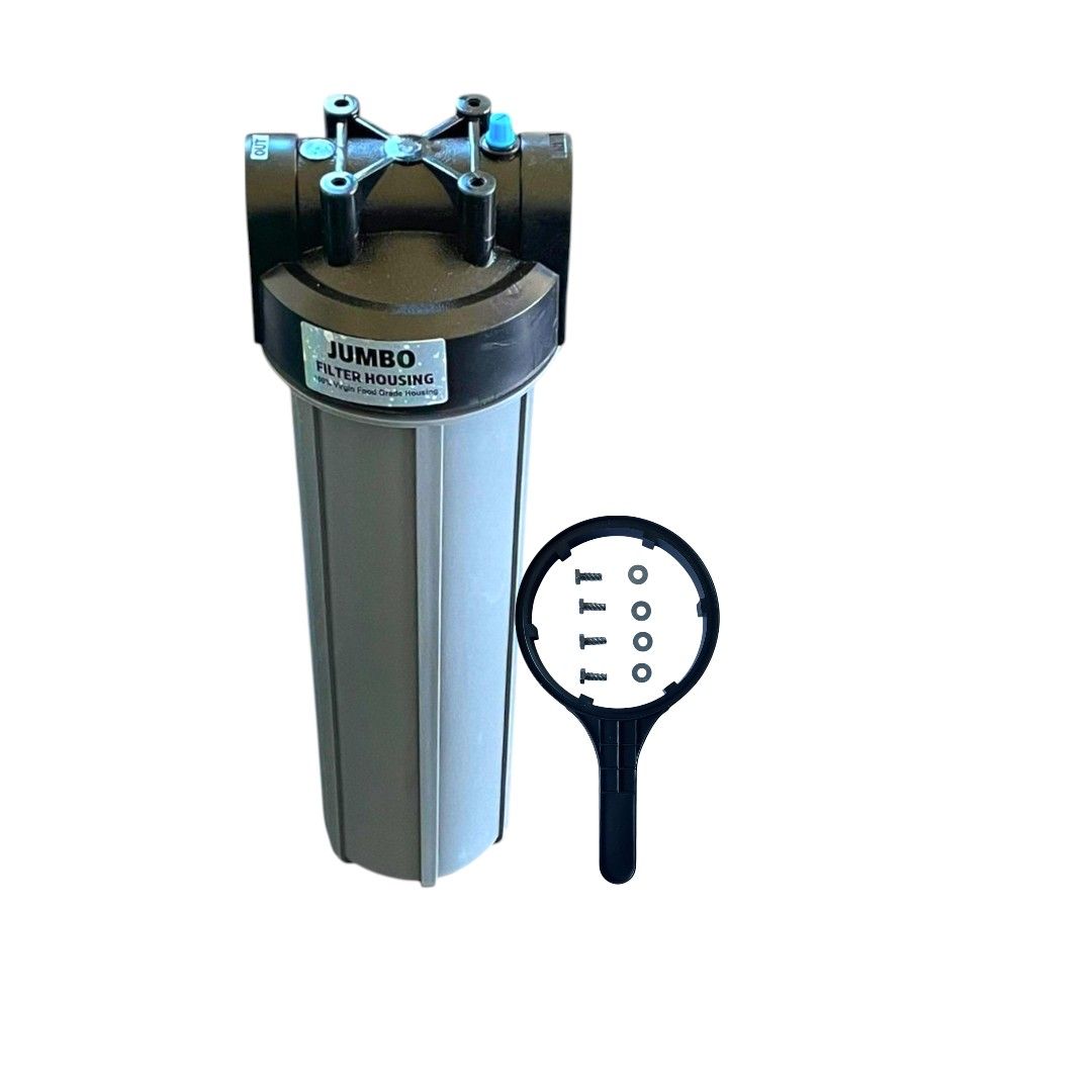 20-inch Jumbo Big Grey Water Filter Housing
