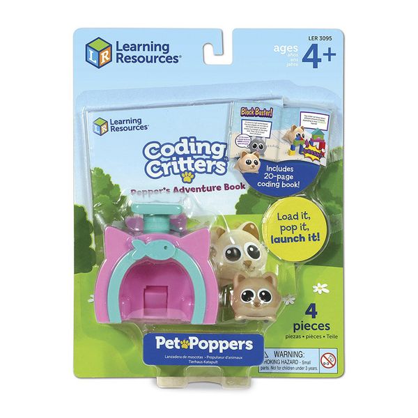 Learning Resources Coding Critters Pet Poppers: Pepper