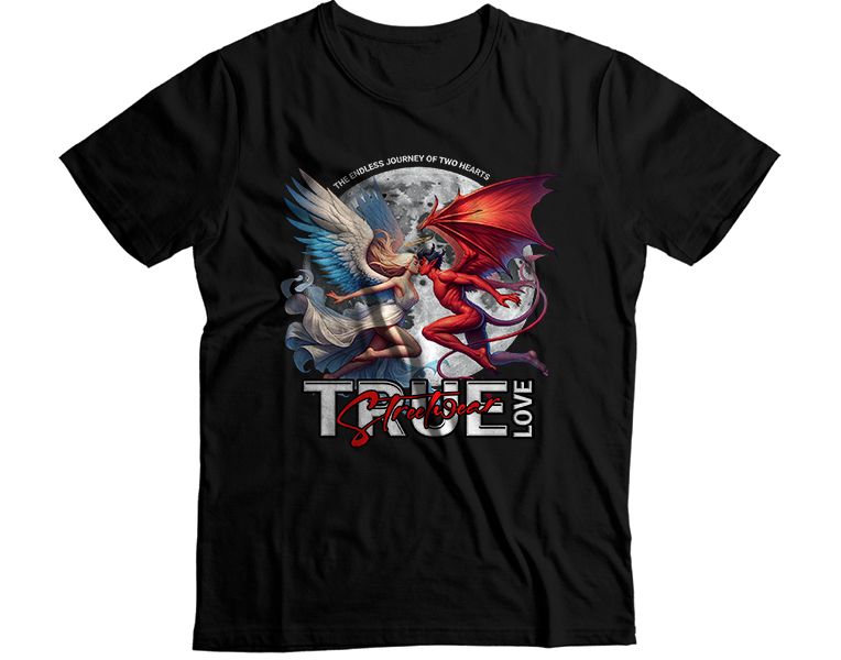 True Love Graphic T-Shirt