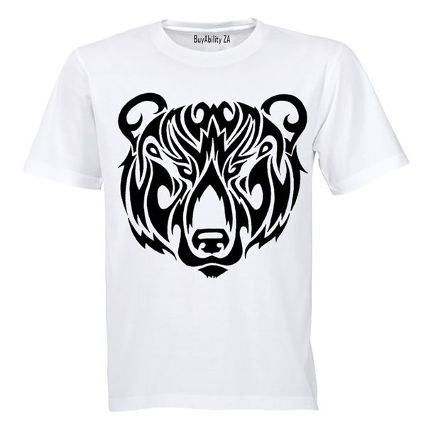 Bear Face! - Mens - T-Shirt - White