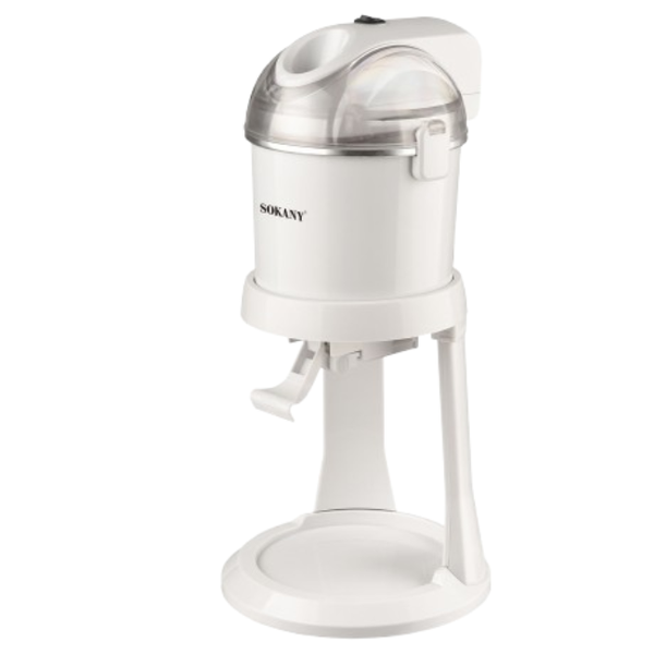 Electric Sokany Ice Cream &amp; Frozen Yogurt Maker - 1L
