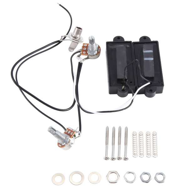 Electric Guitar Pickup Wire Harness PB Bass 4-String Electric Guitar Neck a