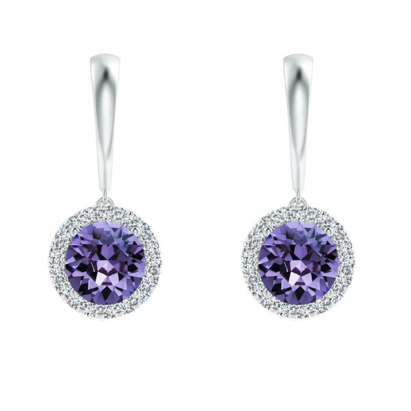 Civetta Spark Helena earring - Swarovski Tanzanite Crystal