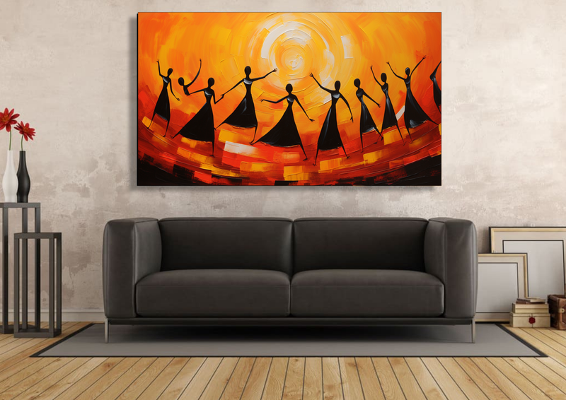 Rhythmic Celebration Abstract - Im1142 image