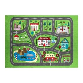 Green Road Map Kids Play Carpet | Buy Online in South Africa | takealot.com