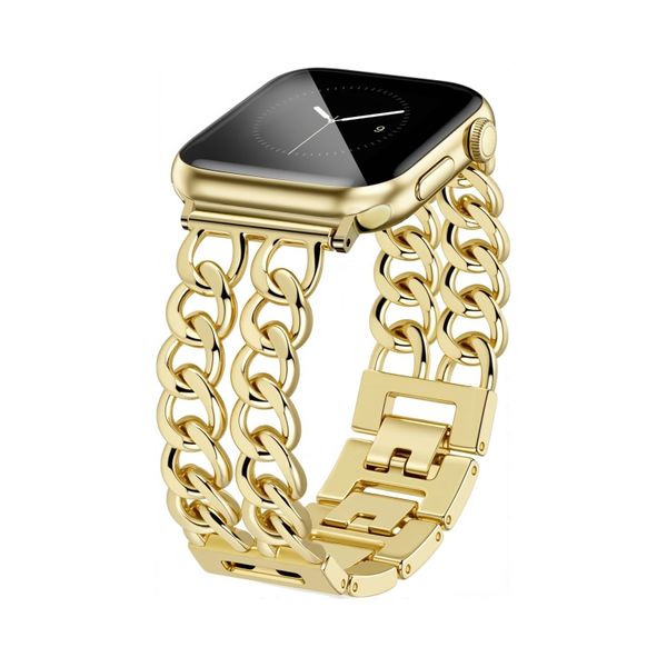 Adjustable Metal Watch Band Compatible with Apple Watch 42/44/45/49mm
