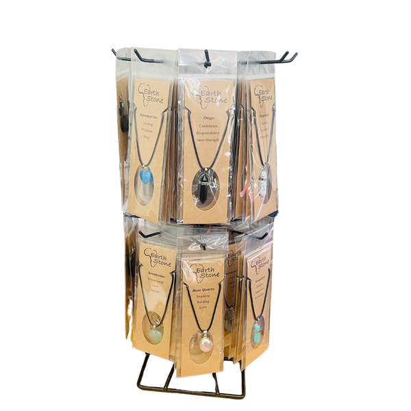Earth Stone Collection 72 Piece Stand