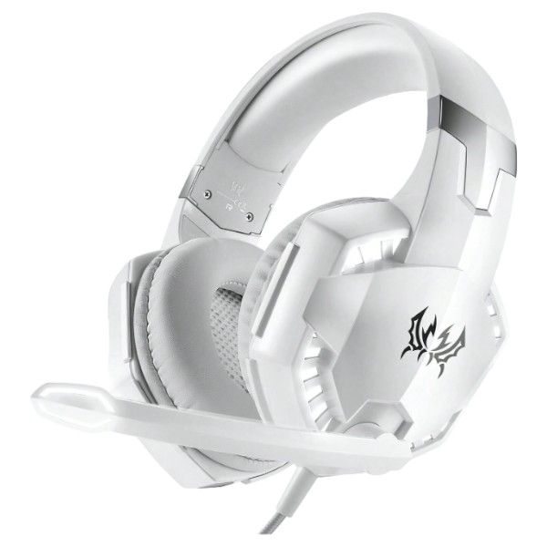 G2000 - Wired Gaming Headset with Sound Isolating Microphone - White