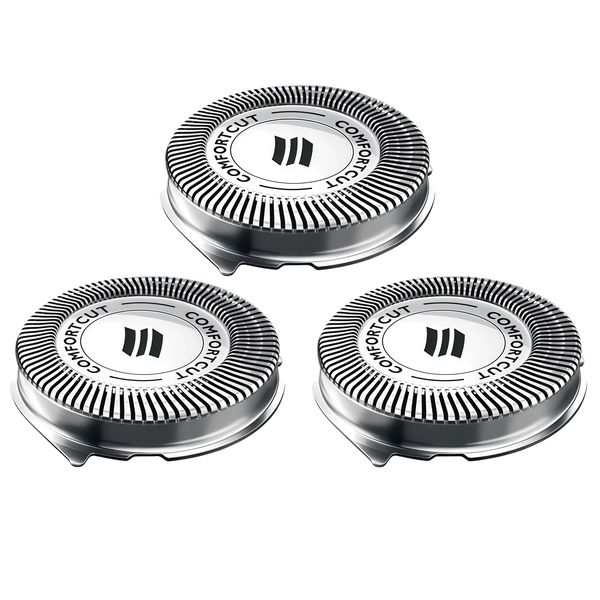 SH30 Replacement Heads Compatible with Philips Shavers Series 3000 3 pack