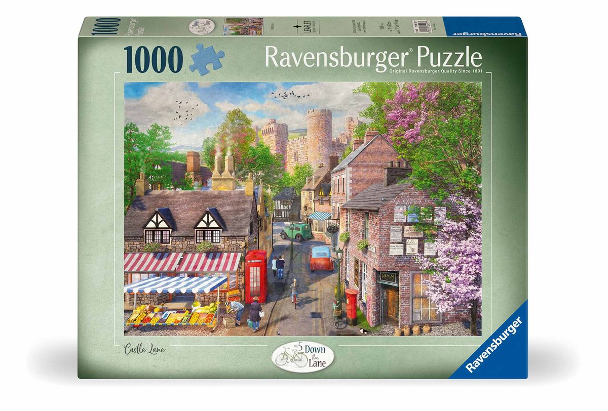Ravensburger 1000 Piece Puzzle Down the Lane Castle | Shop Today