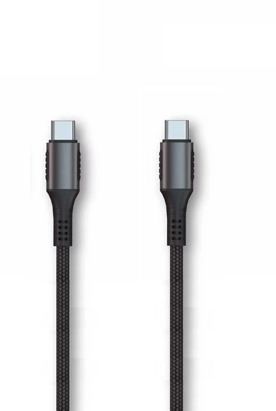 LC TECH PD 18W Type-C to Type-C 2M cable For Samsung S21 S20 S10 Black