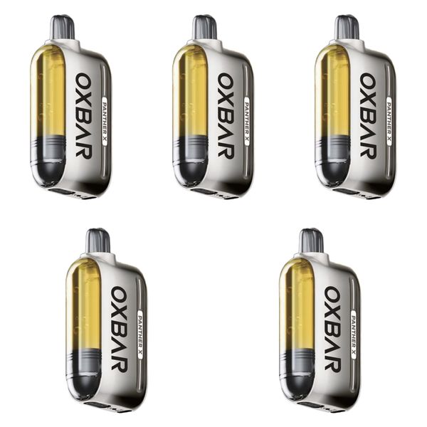 Oxbar X Panther 40K Vape - Black 2.0 (Pack of 5)