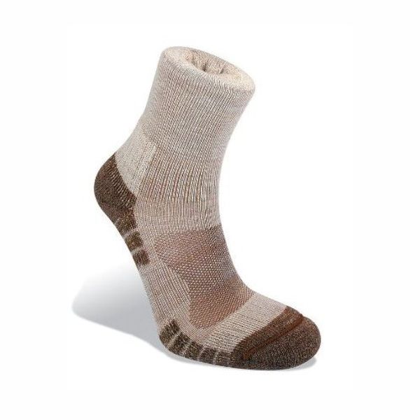 Bridgedale Hike Lightweight Merino Performance 3/4 Mens Sock - Khaki