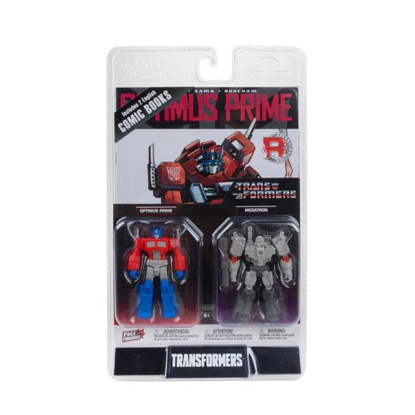 Transformers WV1 Optimus and Megatron 3 Inch Figure - 2 Pack