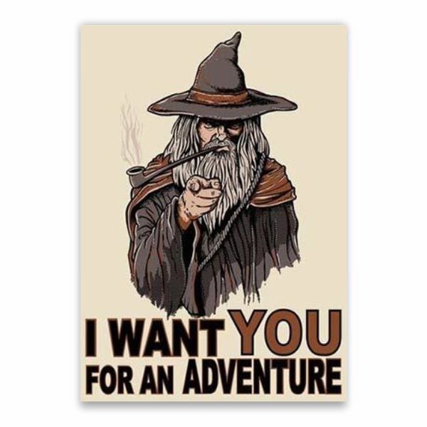 Gandalf Adventure Poster - A1