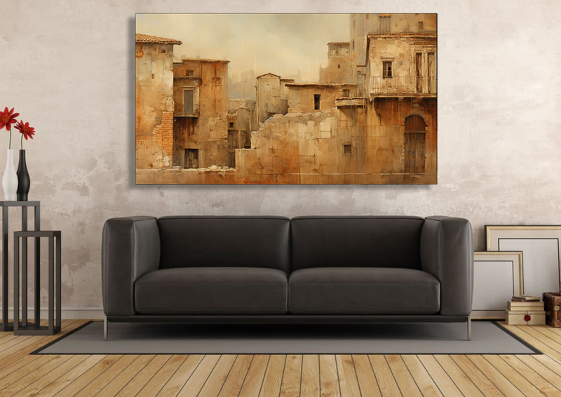 Canvas Wall Art -Ancient Echoes - HC1234