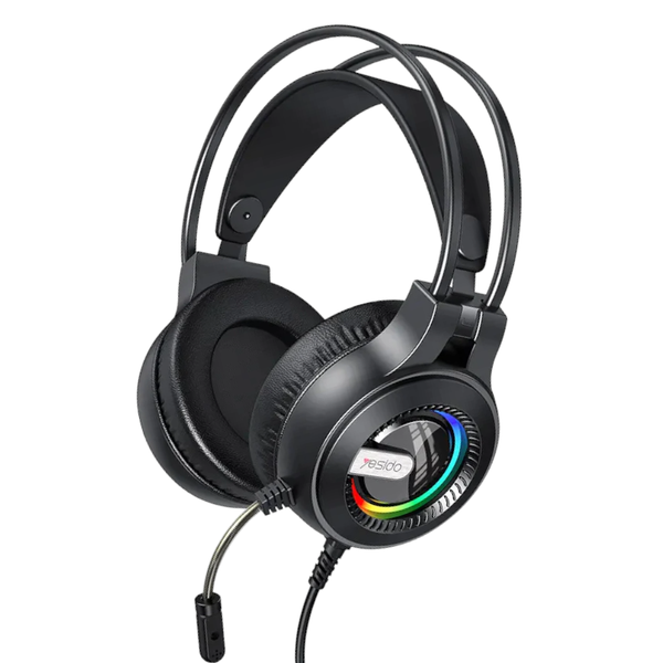 YESIDO - EK02 - Gaming Headset With Microphone &amp; Led Lights - Black