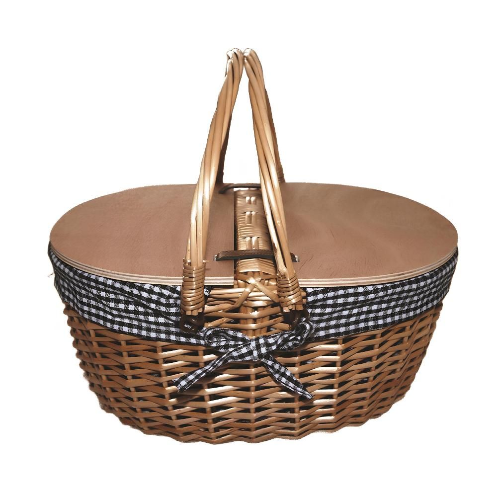 美品　Vintage picnic basket gotvintage_wicker-basket-