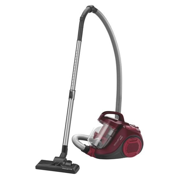 Rowenta Swift Power Cyclonic Bagless Vacuum Cleaner Dark Red