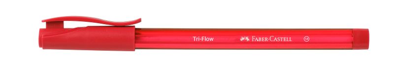 Faber Castell, Tri-Flow Ball Pen - Red 50'S