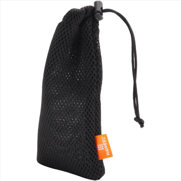 Haweel 5-Pack Nylon Mesh Storage Bag - 3 5 X 7 3 Inch(Black)