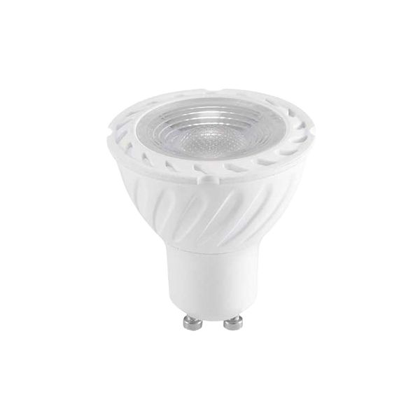 ACDC - 230VAC 7W Warm White Low Glare Dimmable LED Lamp GU10
