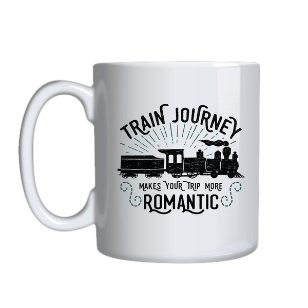 Train Mugs for Adventure Lovers Funny Trendy Graphic Cup Design Present 013