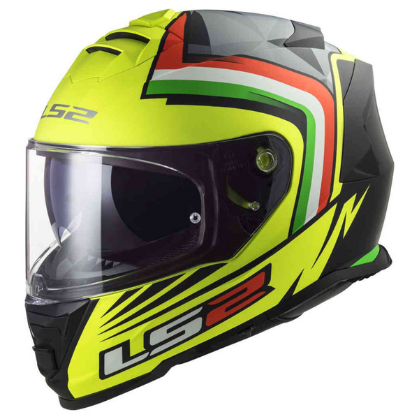 LS2 FF800 Storm Nepa Replica Hivis Yellow/Black Helmet