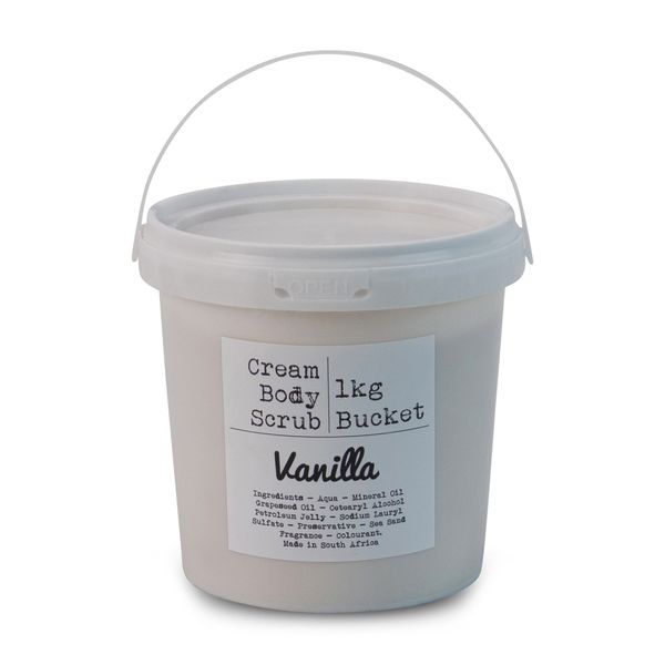 Vensico - Cream Based Body Scrub For Deep Cleansing - Vanilla (1kg)