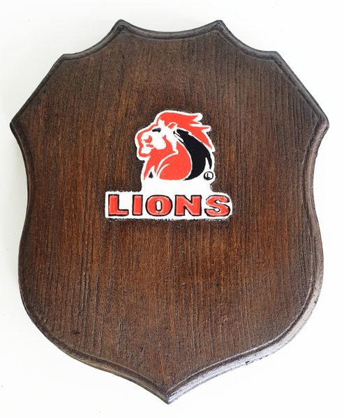 Lions Rugby shield