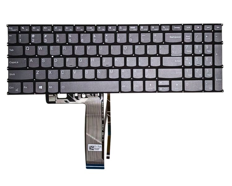 Replacement Keyboard Compatible With Lenovo V15 G2 + 3 - Iron Grey