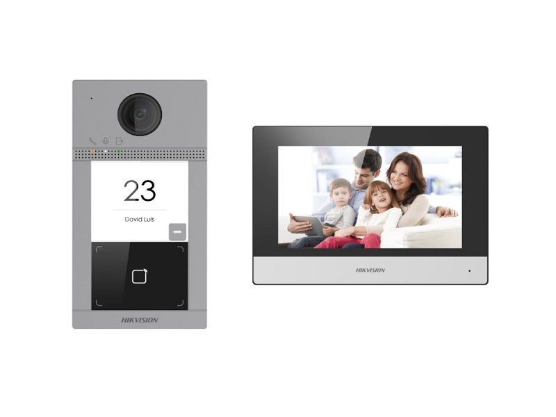 HIKVISION-IP Video Intercom Kit DS-KIS604-S