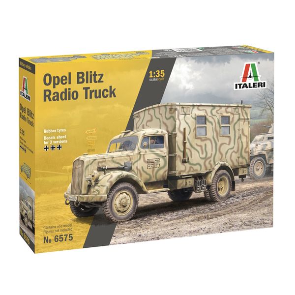 Italeri 1/35 Opel Blitz Radio Truck Plastic Model Kit