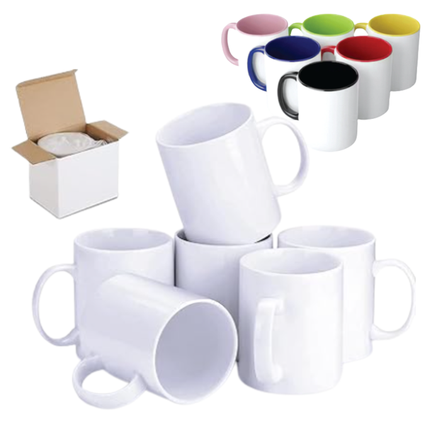 Blank Sublimation Starter Kit for Beginners - 12 Piece