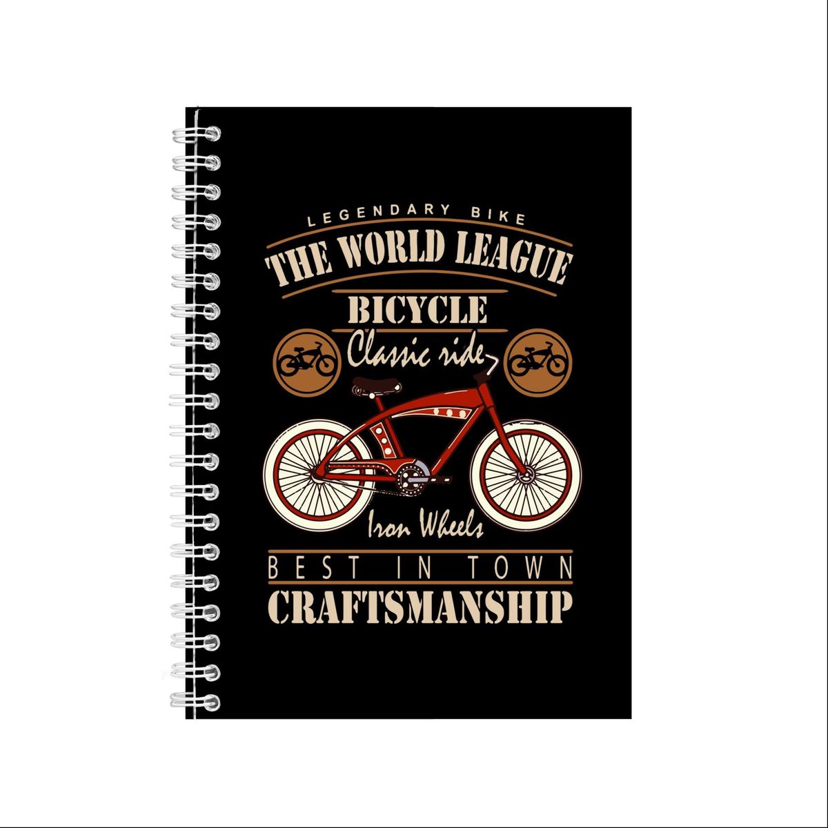 Bicycle Classic Ride Notebook Cyclist Gift Idea A5 notes 121 | Shop ...