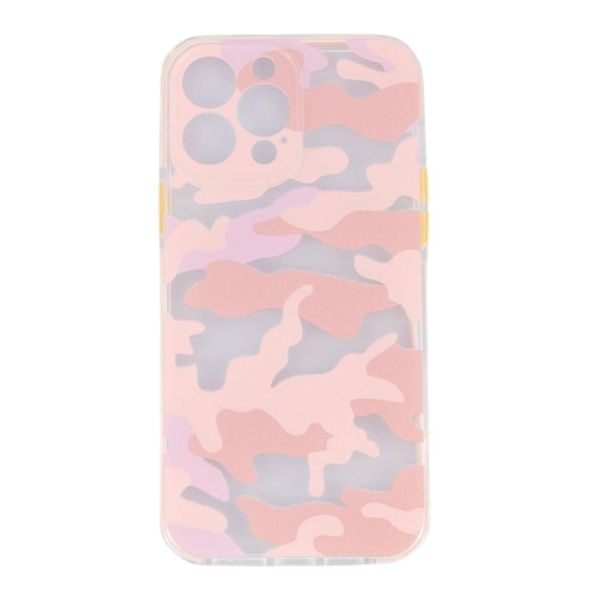 Desert Pink Camo Cover Compatible with iPhone
