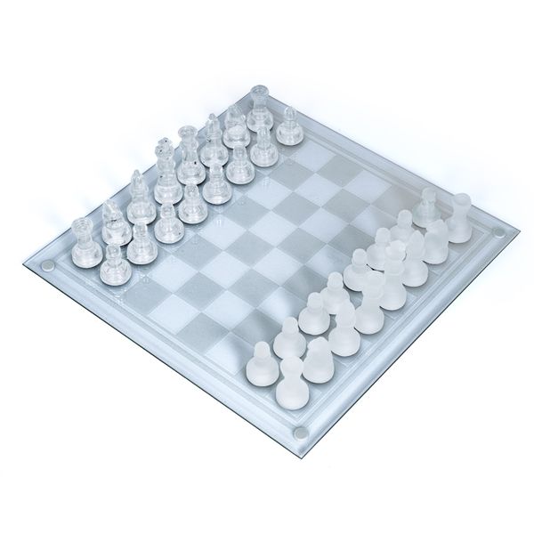 32 Piece Glass Chess Set