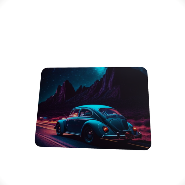 Light Blue VW Beetle 2D-Mouse Pad