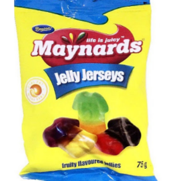 Maynards Jelly Jerseys 75g - 24 Pack