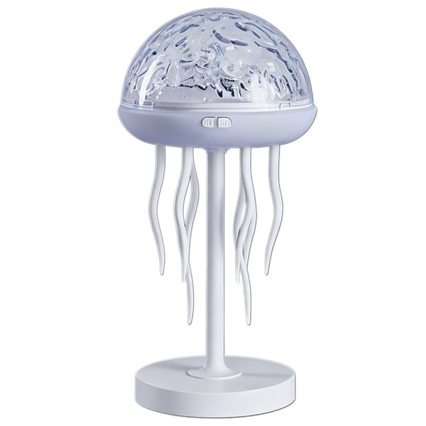 Projection Lamp with Remote Control, Adjustable Jellyfish Shaped Table Lamp