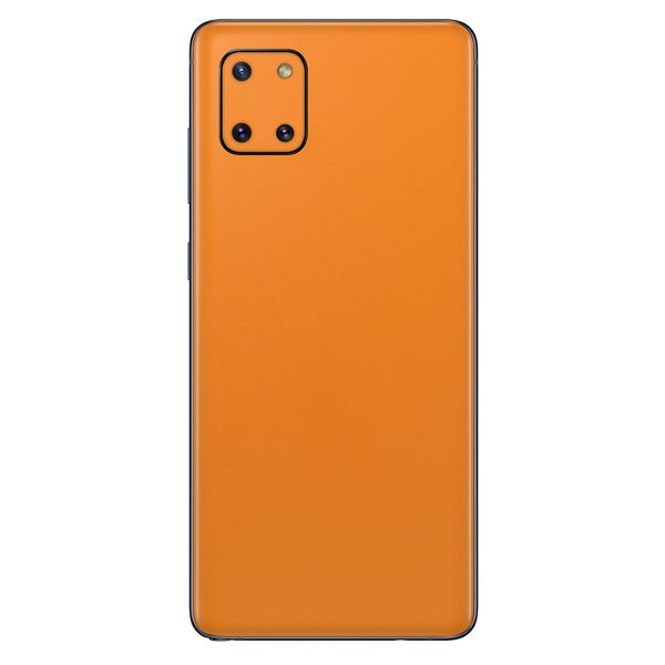 Matte White Vinyl Wrap for Samsung Note 10 Lite - Two Pack