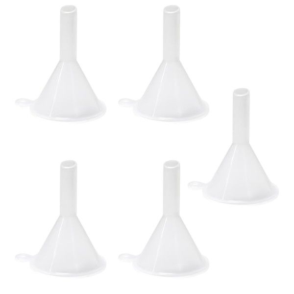 5 Piece - Multi-Purpose Mini Funnel Set - Transparent
