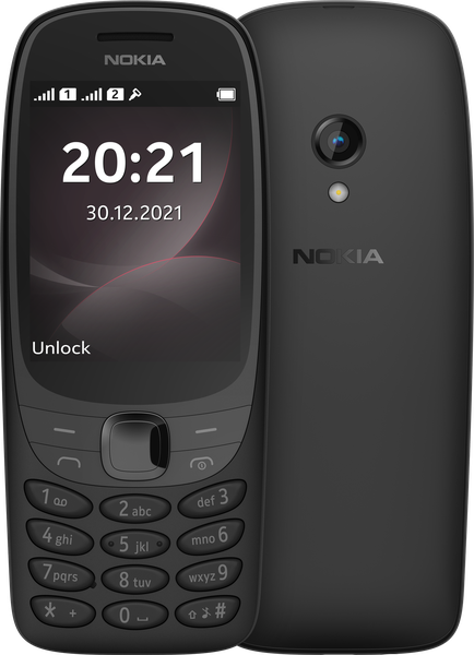 Nokia 6310 2021 Dual Sim 2G Only - Black