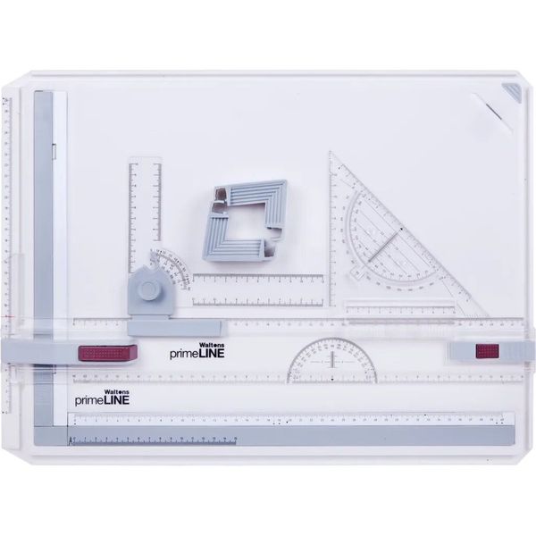 Primeline Superior Drawing Board A3 Double Lock
