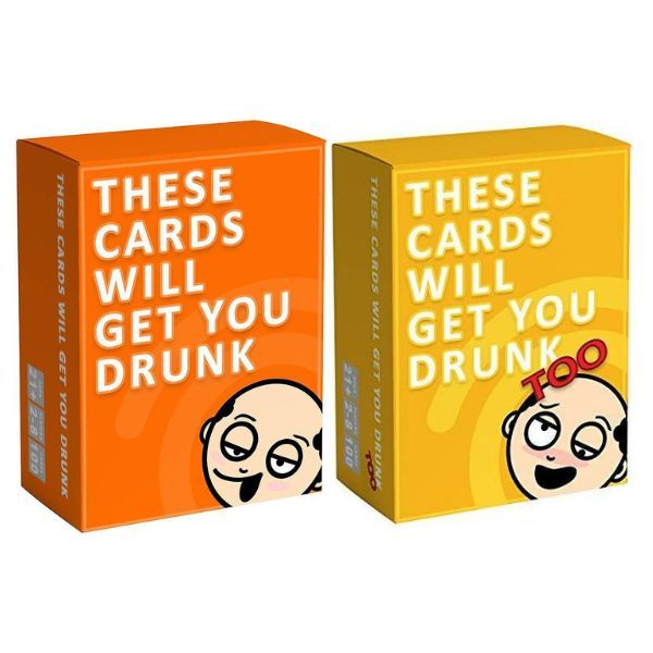 These Cards Will Get You Drunk Combo Bundle - Orange and Yellow