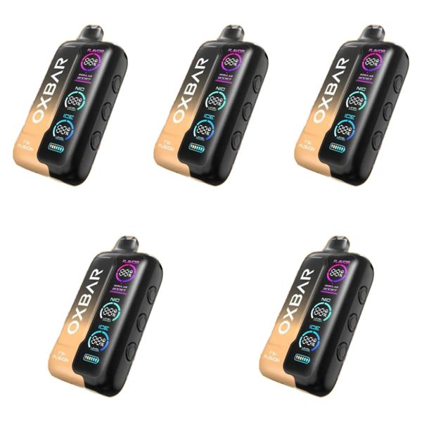 Oxbar Tri-Fusion 50000 Puffs Disposable Vape - Creme Cheesecake (Pack of 5)