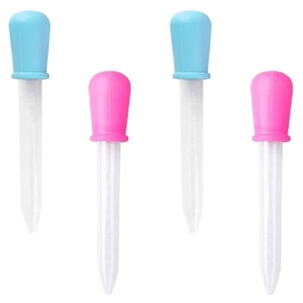 Baby Silicone Liquid Dropper - Set of 4 - Special